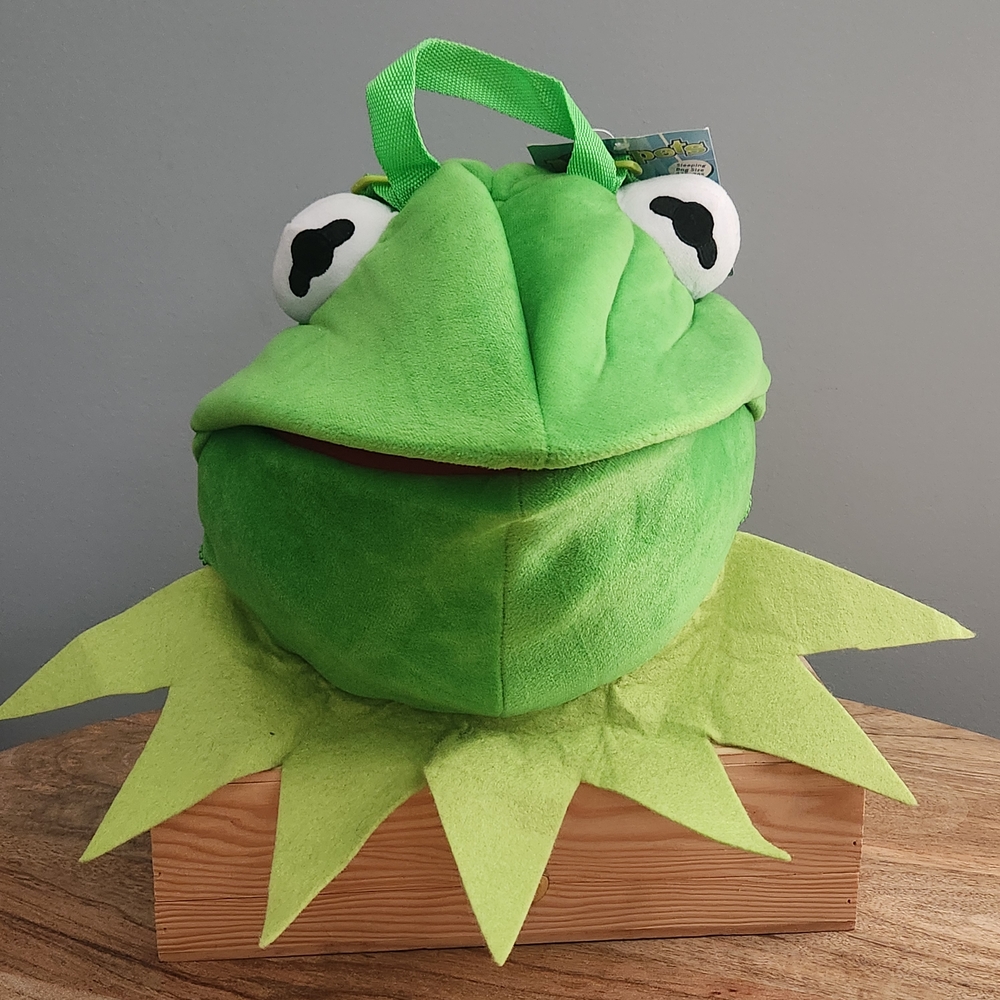 Kermit The Frog Muppets Jim Henson Backpack Sleeping Bag Slumber Sack Combo -NWT